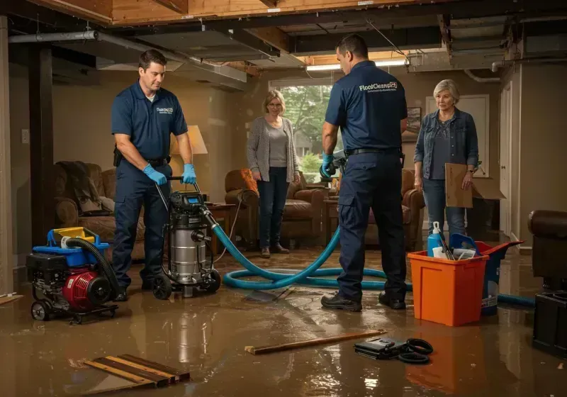 Basement Water Extraction and Removal Techniques process in Mannford, OK