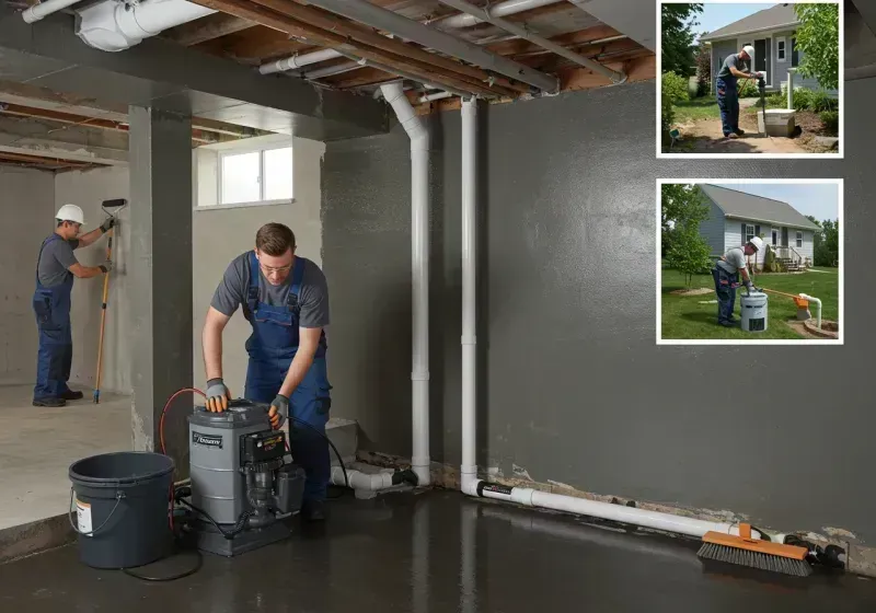 Basement Waterproofing and Flood Prevention process in Mannford, OK